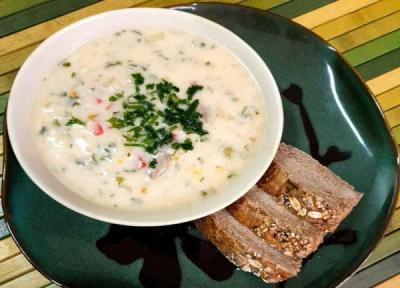 طرز تهیه سوپ خامه ای تبریزی ، ساده ترین سوپ مجلسی در 10 قدم طرز تهیه سوپ خامه ای تبریزی ، ساده ترین سوپ مجلسی در 10 قدم